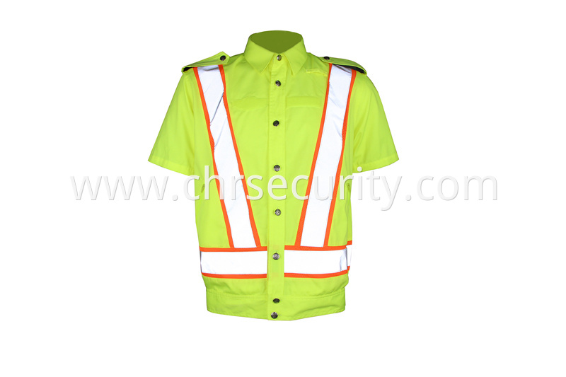 Traffic safety reflective work clothes